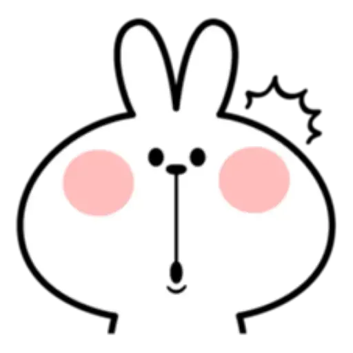 Spoiled rabbit - Sticker 3