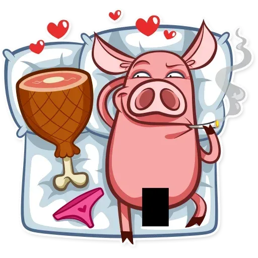 Pig Pete - Sticker 3