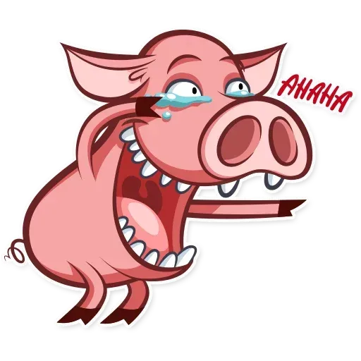 Pig Pete- Sticker