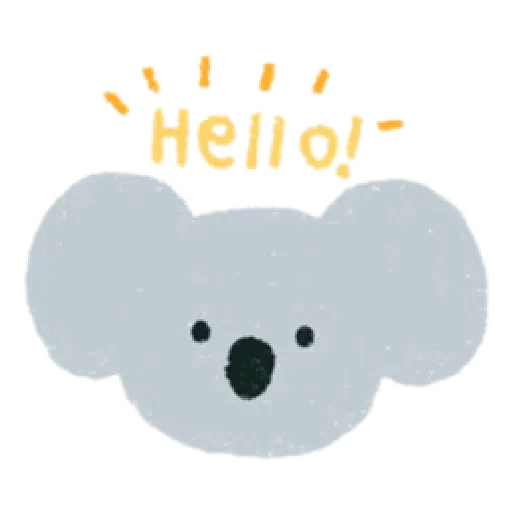 Koala- Sticker