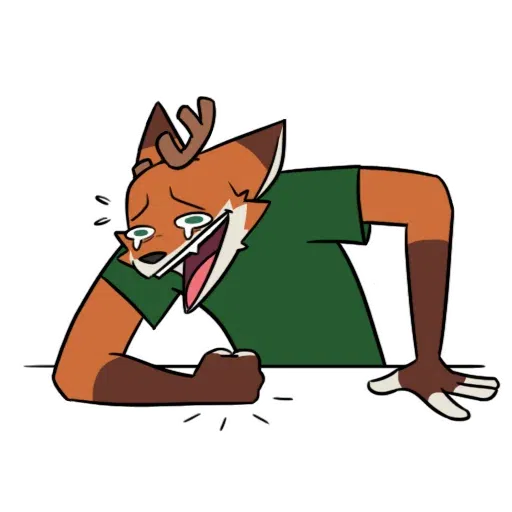 Deerfox - Sticker