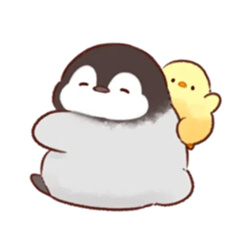 soft and cute chick 14 - Sticker