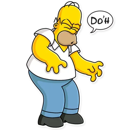 Homer Simpson - Sticker 4