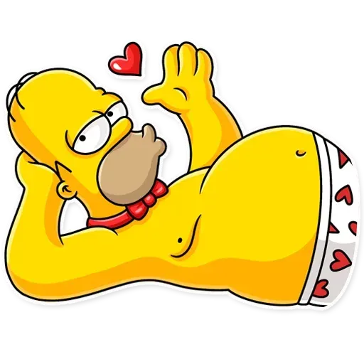 Homer Simpson - Sticker 3