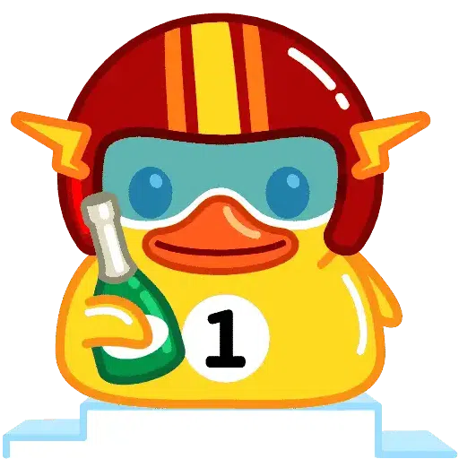 Utya Duck Animated - Sticker 4