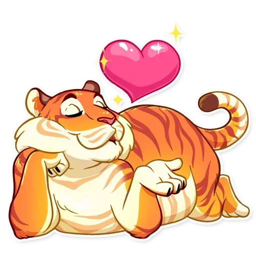 Amur Tiger - Sticker 2