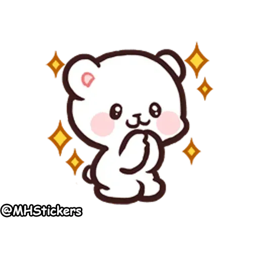 Cute bear - Sticker 7