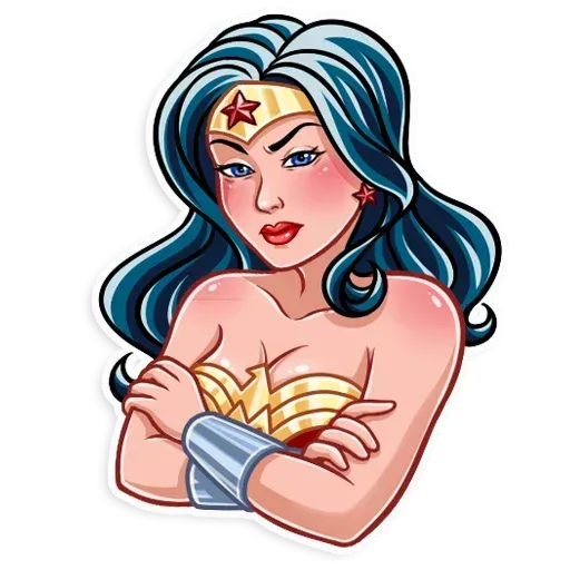 Wonder Woman- Sticker