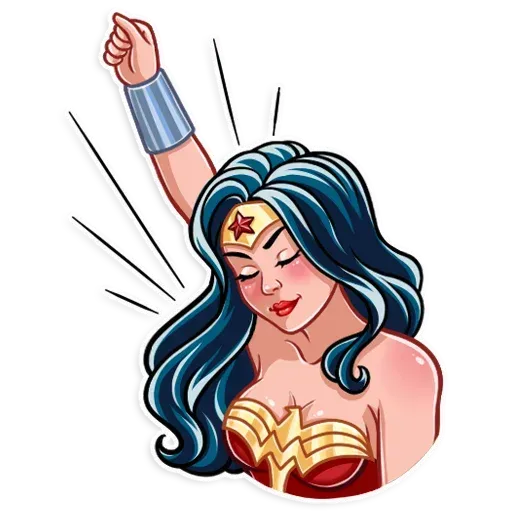 Wonder Woman - Sticker 2
