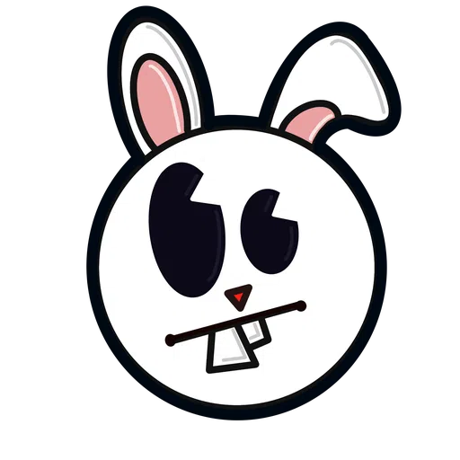K^2 Bunny- Sticker