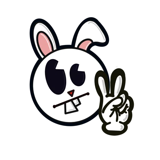 K^2 Bunny - Sticker 6