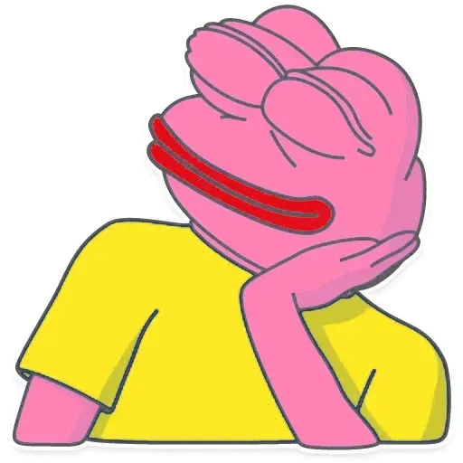 Pink Pepe 4 - Sticker 5