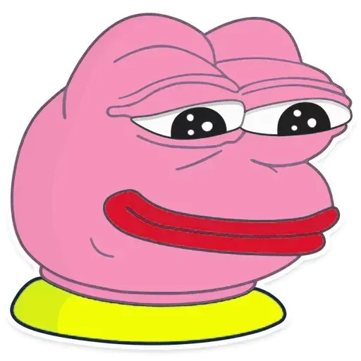 Pink Pepe 4- Sticker