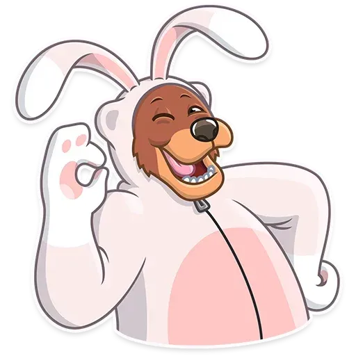 Easter Bear - Sticker 7