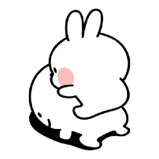rabbit kind 2 - Sticker