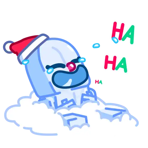 Ice Man- Sticker