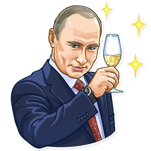 zonne Trots blootstelling Putin Sticker pack - Stickers Cloud