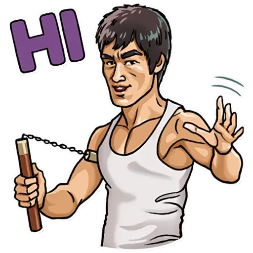 Bruce Lee - Sticker 4